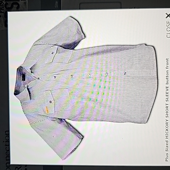 Men's Short Sleeve Work Shirt 3X - Picture 7 of 7
